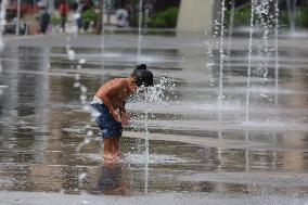 Strong Heat In São Paulo, Brazil