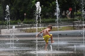 Strong Heat In São Paulo, Brazil