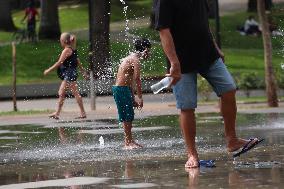 Strong Heat In São Paulo, Brazil