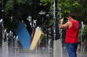 Strong Heat In São Paulo, Brazil