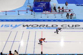 (SP)CHINA-BEIJING-SPEED SKATING-ISU WORLD CUP-DAY 1(CN)