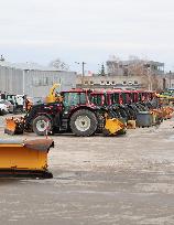 Road maintenance in the winter