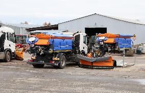 Road maintenance in the winter