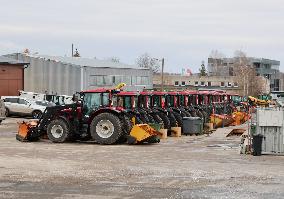 Road maintenance in the winter
