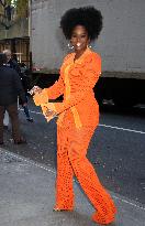 Teyonah Parris Outside The View - NYC