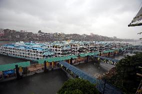 Cyclone Midili Affects Costal Area - Dhaka
