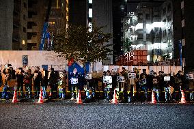Protest Against Israeli Attack On Gaza In Tokyo
