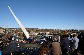 Wind Turbine Blade Convoy