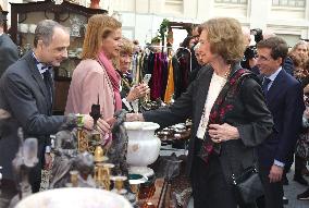 Queen Sofia At El Rastrillo De Nuevo Futuro Inauguration - Madrid