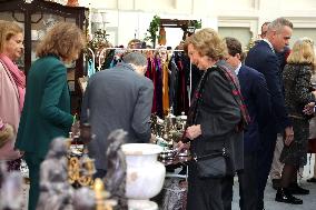 Queen Sofia At El Rastrillo De Nuevo Futuro Inauguration - Madrid