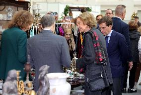 Queen Sofia At El Rastrillo De Nuevo Futuro Inauguration - Madrid