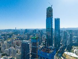 CBD Construction in Jinan