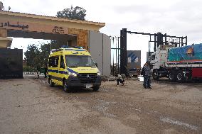 EGYPT-GAZA-RAFAH-BORDER CROSSING