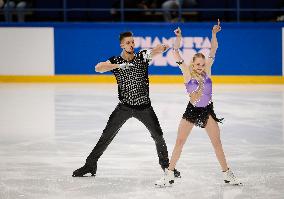 (SP)FINLAND-ESPOO-FIGURE SKATING-ISU GRAND PRIX-ICE DANCE-RHYTHM DANCE