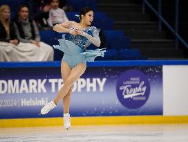 (SP)FINLAND-ESPOO-FIGURE SKATING-ISU GRAND PRIX-WOMEN-SHORT PROGRAM
