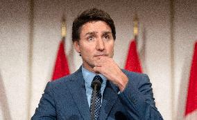 Trudeau Speaks At APEC Summit - San Francisco