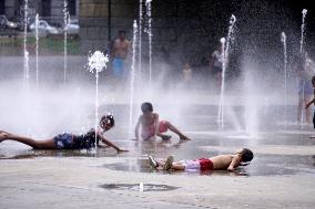 Heatwave In Sao Paulo, Brazil