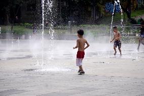 Heatwave In Sao Paulo, Brazil