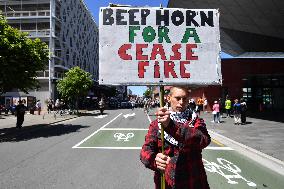 Pro-Palestine Rally In New Zealand