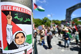 Pro-Palestine Rally In New Zealand