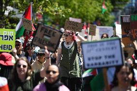 Pro-Palestine Rally In New Zealand