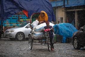 Rainfall In Bangladesh Due To Cyclone Midhili