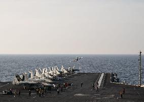 U.S. Naval Power On Display In Mediterranean Sea