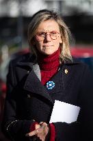 Agnes Pannier-Runacher Visits L'Oreal Factory - Caudry