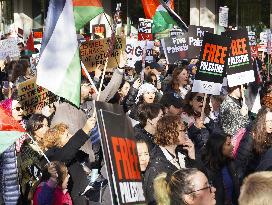 Pro-Palestinian rally in London