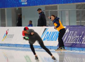 (SP)CHINA-BEIJING-SPEED SKATING-ISU WORLD CUP-DAY 2(CN)