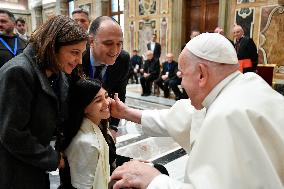 Pope Francis Audiences - Vatican