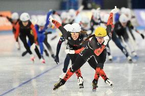 (SP)CHINA-BEIJING-SPEED SKATING-ISU WORLD CUP-DAY 2(CN)