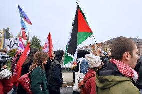 Pro-Palestinian Rally - Strasbourg