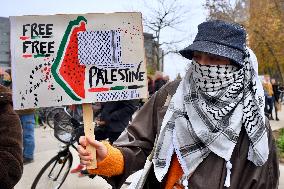 Pro-Palestinian Rally - Strasbourg