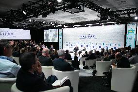 Ehud Barak At Halifax International Security Forum - Canada