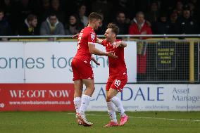 Harrogate Town v Swindon Town - Sky Bet League 2