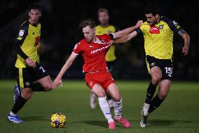 Harrogate Town v Swindon Town - Sky Bet League 2