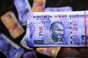 The Indian Rupee Ended Slightly Weaker As U.S. Dollar