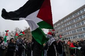 Pro Palestine Rally In Zurich, Switzerland
