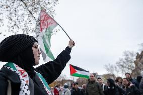 Pro Palestine Rally In Zurich, Switzerland