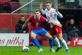 Poland V Czechia: Group E - UEFA EURO 2024 European Qualifiers