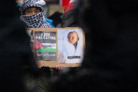 Pro Palestinian Demonstration Continue In Duesseldorf