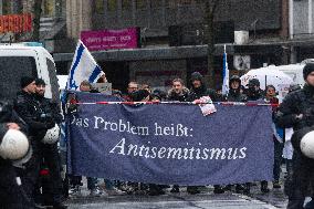 Pro Palestinian Demonstration Continue In Duesseldorf