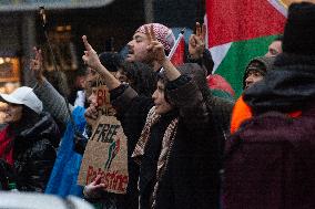 Pro Palestinian Demonstration Continue In Duesseldorf