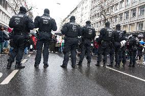 Pro Palestinian Demonstration Continue In Duesseldorf