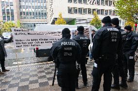 Pro Palestinian Demonstration Continue In Duesseldorf