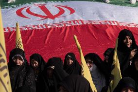 Pro Palestine Rally In Tehran, Iran