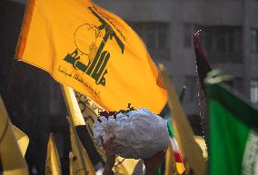 Pro Palestine Rally In Tehran, Iran