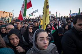 Pro Palestine Rally In Tehran, Iran