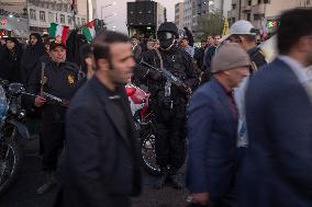 Pro Palestine Rally In Tehran, Iran